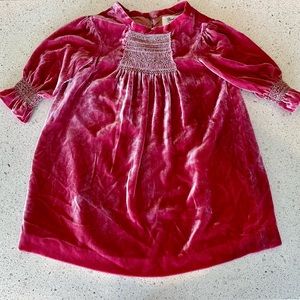 Bonpoint Velvet Kids Dress
